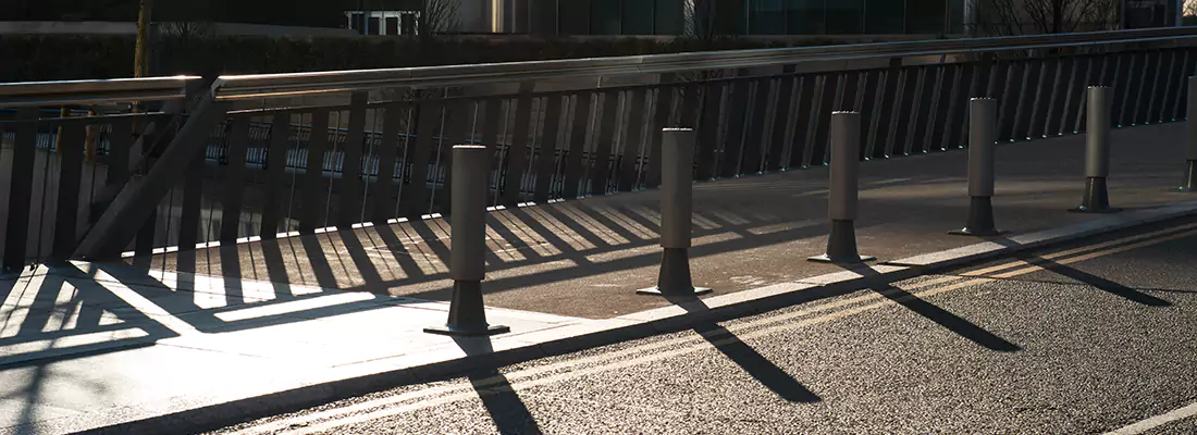Car Bollard Installation for Parking Lots, Driveways in London, ON