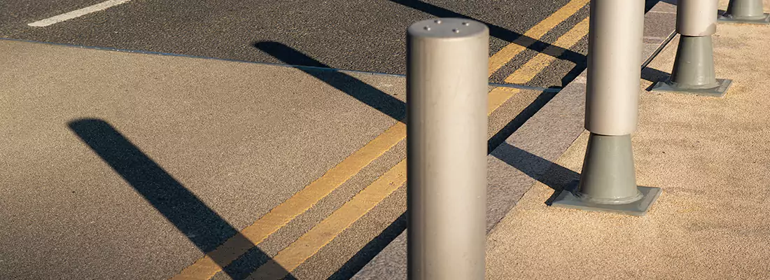 Custom Retractable Barrier Column Installations in London, ON