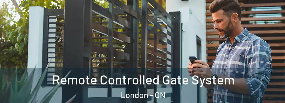 Remote Controlled Gate System London - ON